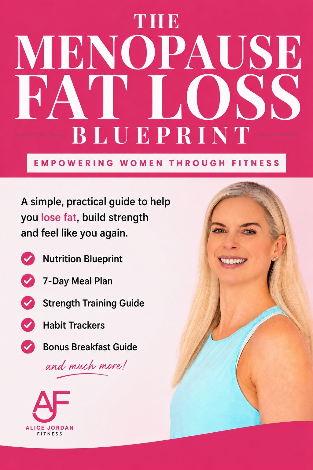 The Menopause Fat Loss Blueprint - £17